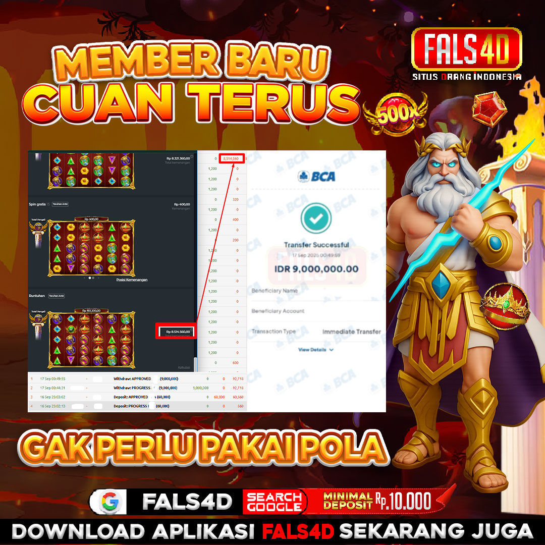 𝐈𝐃 𝐏𝐞𝐧********* 𝐌𝐞𝐧𝐚𝐧𝐠 𝐑𝐩 𝟗.𝟎𝟎𝟎.𝟎𝟎𝟎 𝐁𝐞𝐫𝐦𝐨𝐝𝐚𝐥 𝐑𝐩 𝟔𝟎 𝐑𝐢𝐛𝐮 𝐝𝐢 𝐆𝐚𝐭𝐞𝐬 𝐨𝐟 𝐎𝐥𝐲𝐦𝐩𝐮𝐬 𝐒𝐮𝐩𝐞𝐫 𝐒𝐜𝐚𝐭𝐭𝐞𝐫 𝐅𝐀𝐋𝐒𝟒𝐃