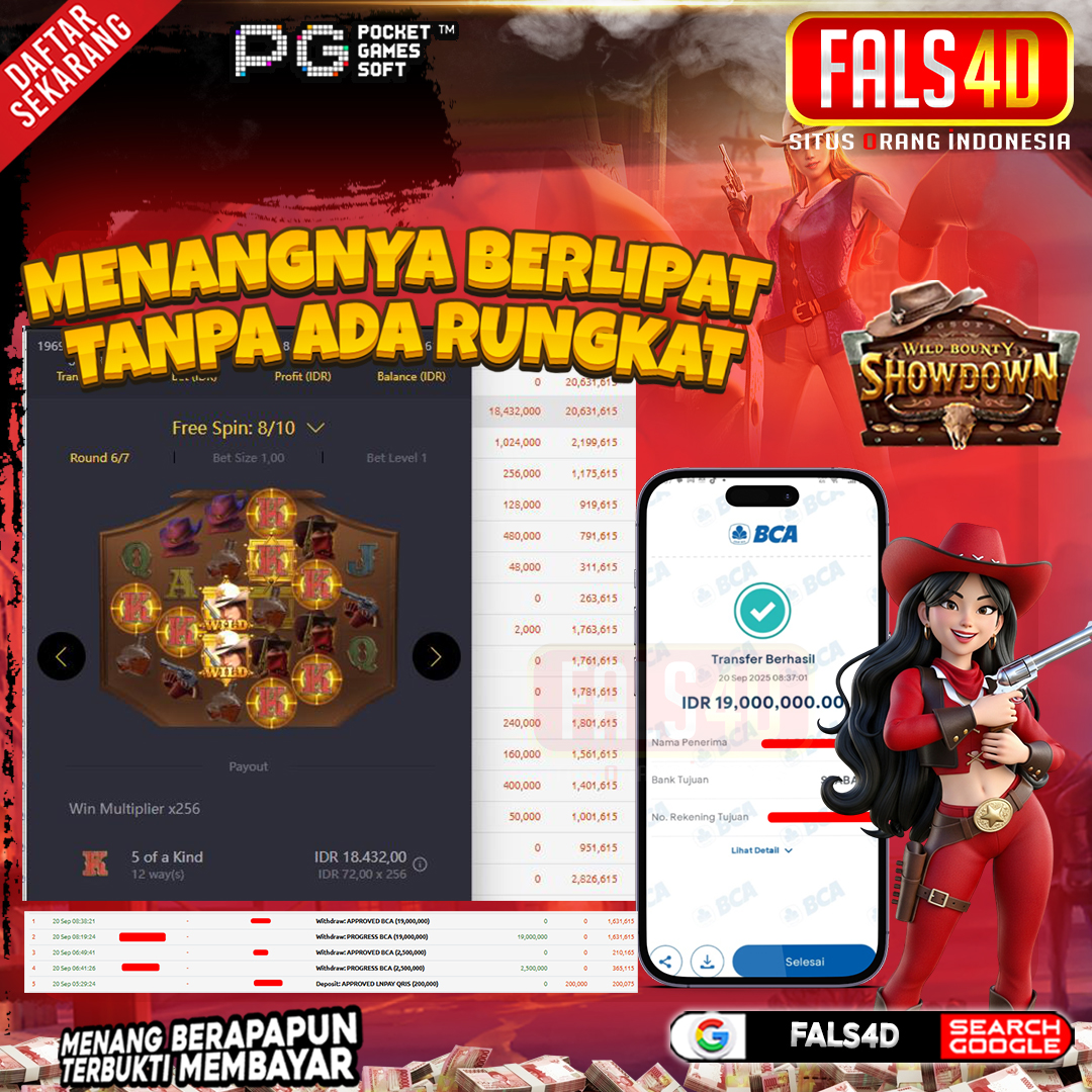 𝐈𝐃 𝐞𝐠𝐚𝐝******** 𝐌𝐞𝐧𝐚𝐧𝐠 𝐑𝐩 𝟏𝟗.𝟎𝟎𝟎.𝟎𝟎𝟎 𝐝𝐚𝐫𝐢 𝐖𝐢𝐥𝐝 𝐁𝐨𝐮𝐧𝐭𝐲 𝐒𝐡𝐨𝐰𝐝𝐨𝐰𝐧 𝐁𝐞𝐫𝐦𝐨𝐝𝐚𝐥 𝐑𝐩 𝟐𝟎𝟎.𝟎𝟎𝟎 𝐝𝐢 𝐅𝐀𝐋𝐒𝟒𝐃